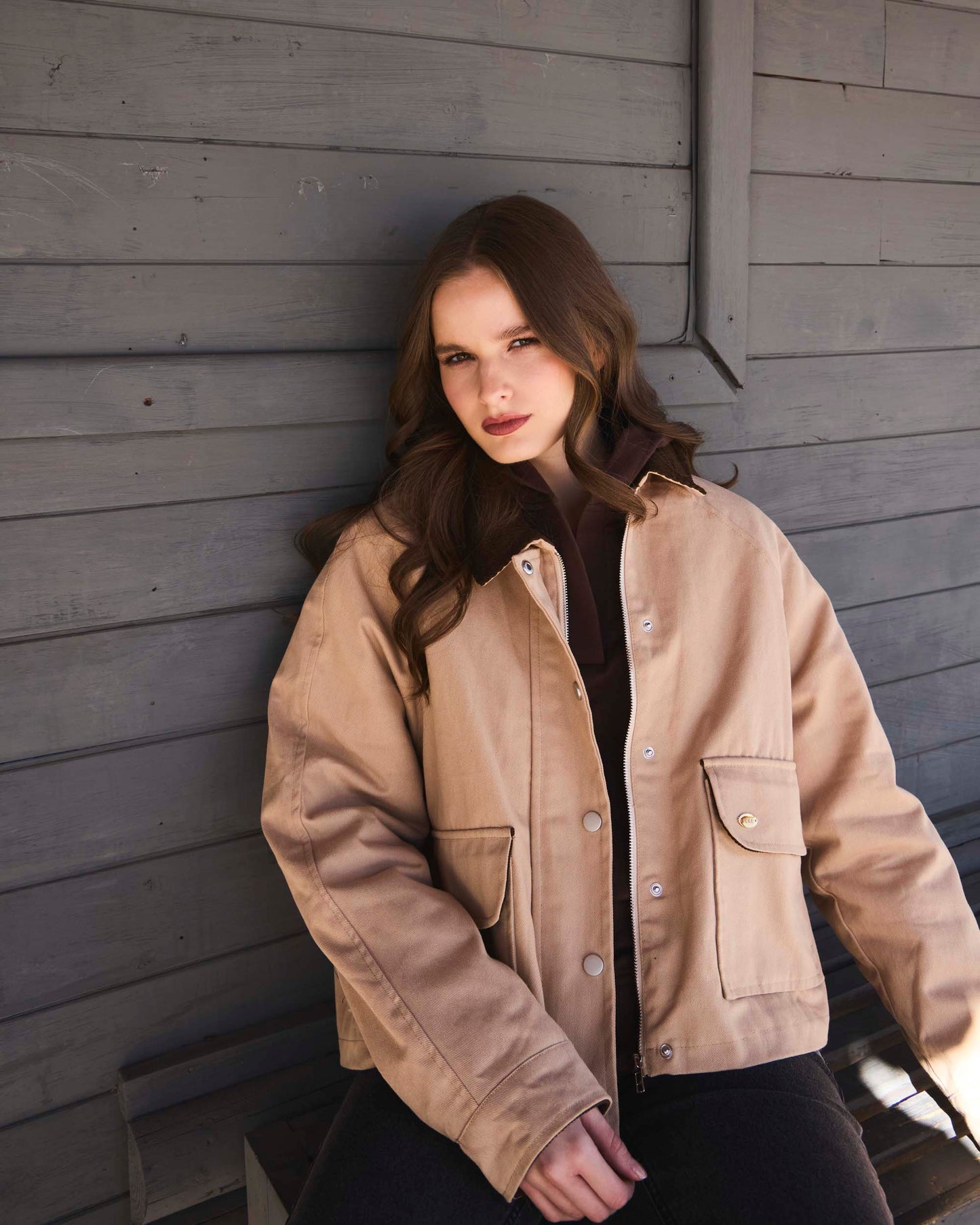 Jacket Dominga Beige