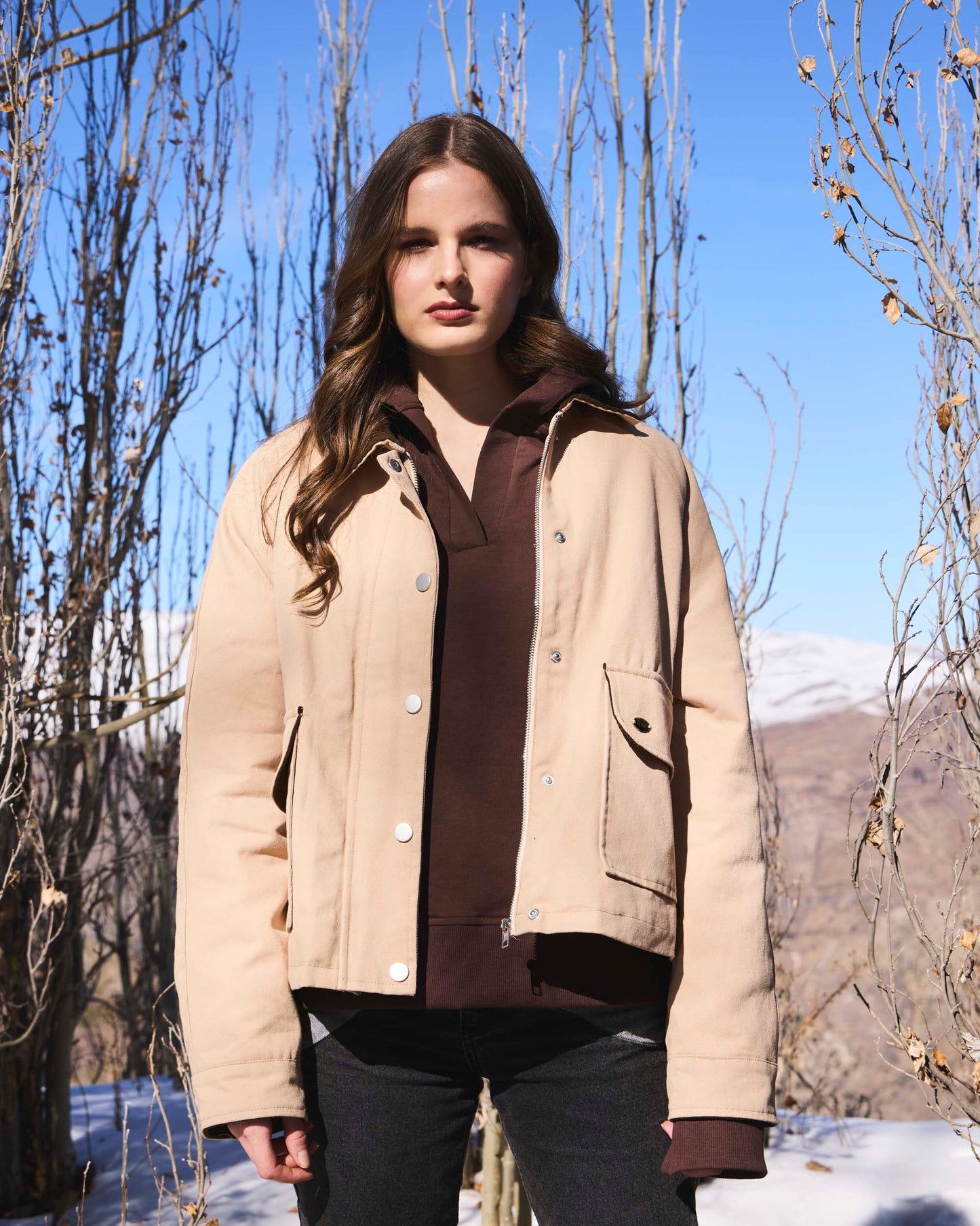 Jacket Dominga Beige