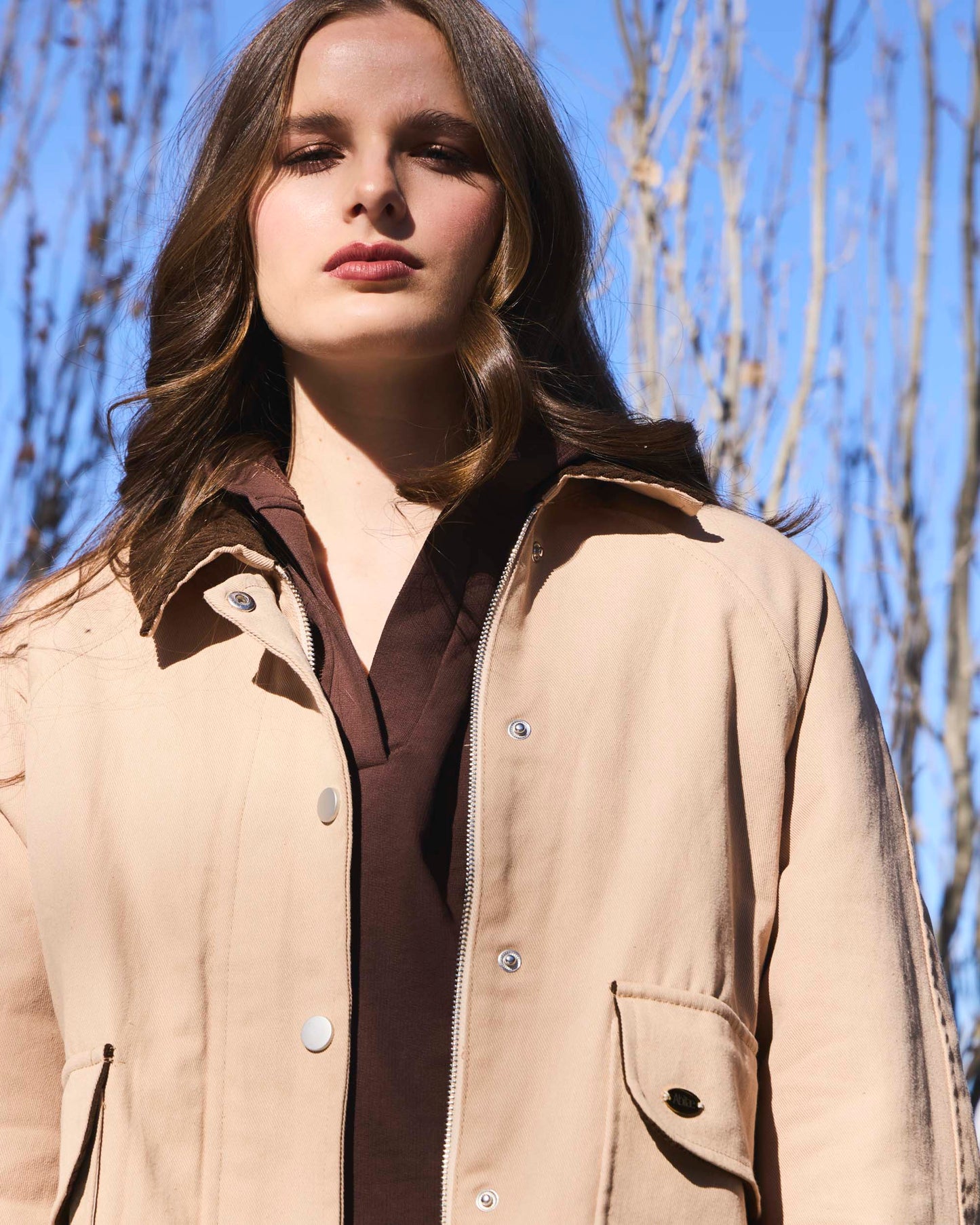 Jacket Dominga Beige