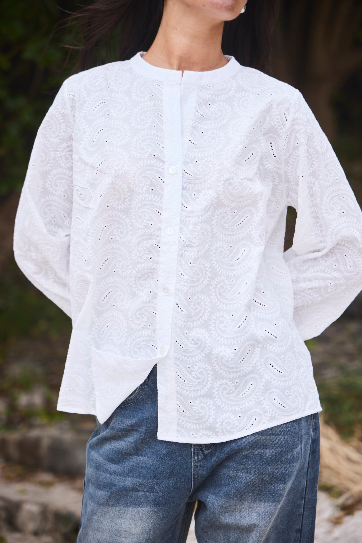 Blusa Camille Blanco