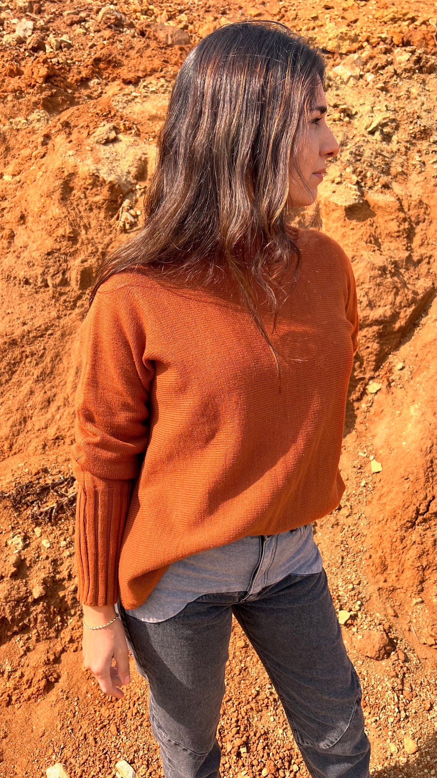 Sweater Mia Terracota