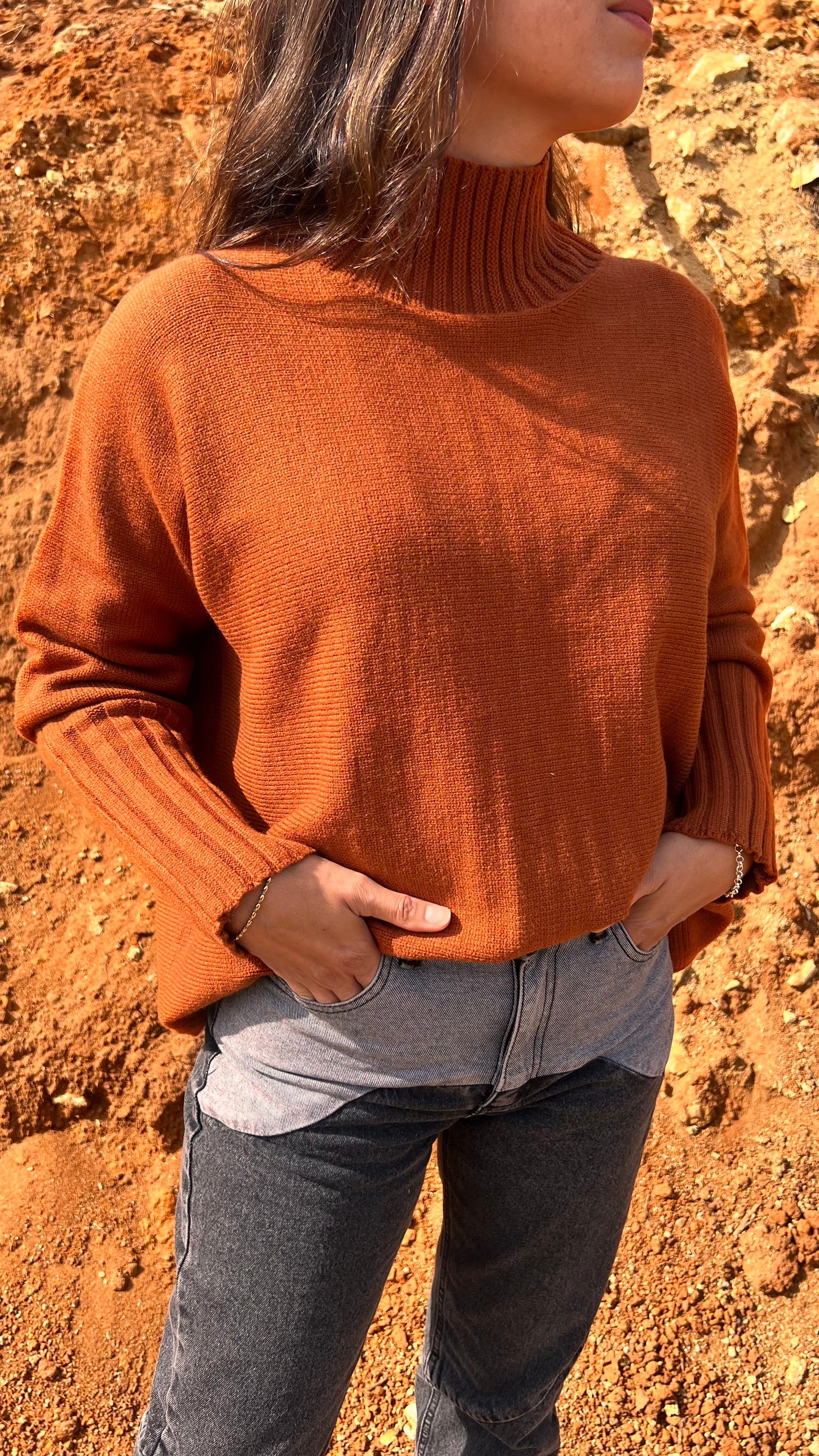 Sweater Mia Terracota