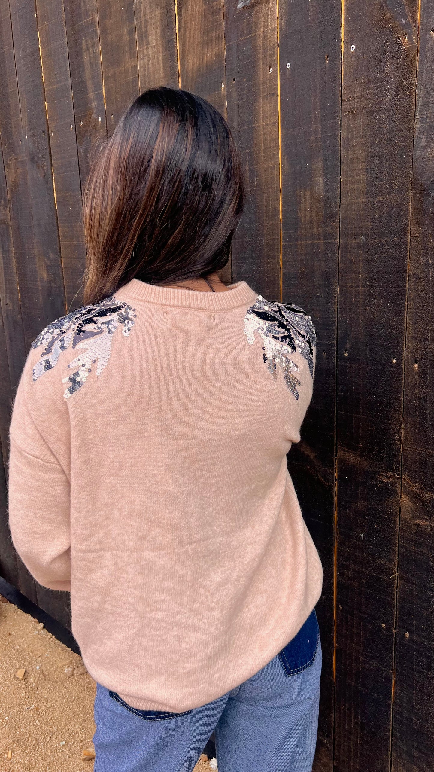 Sweater Destello Beige