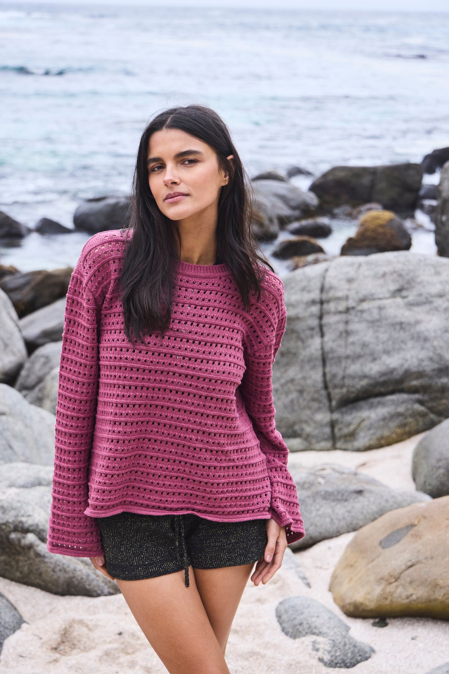 Chaleco Anisa Burdeo