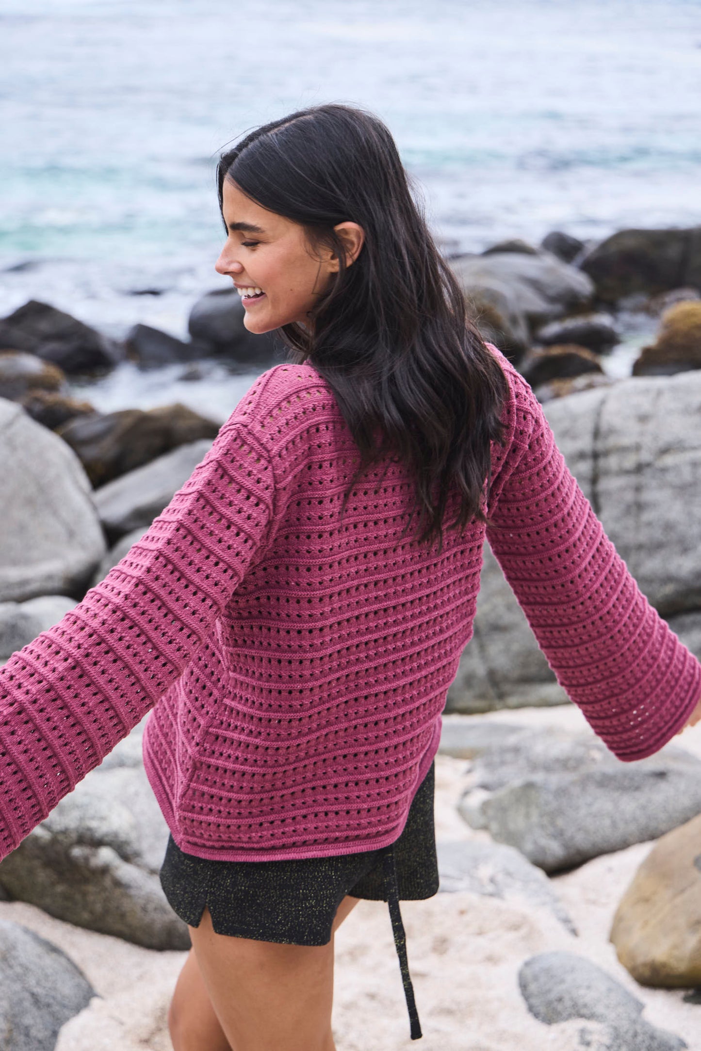 Chaleco Anisa Burdeo