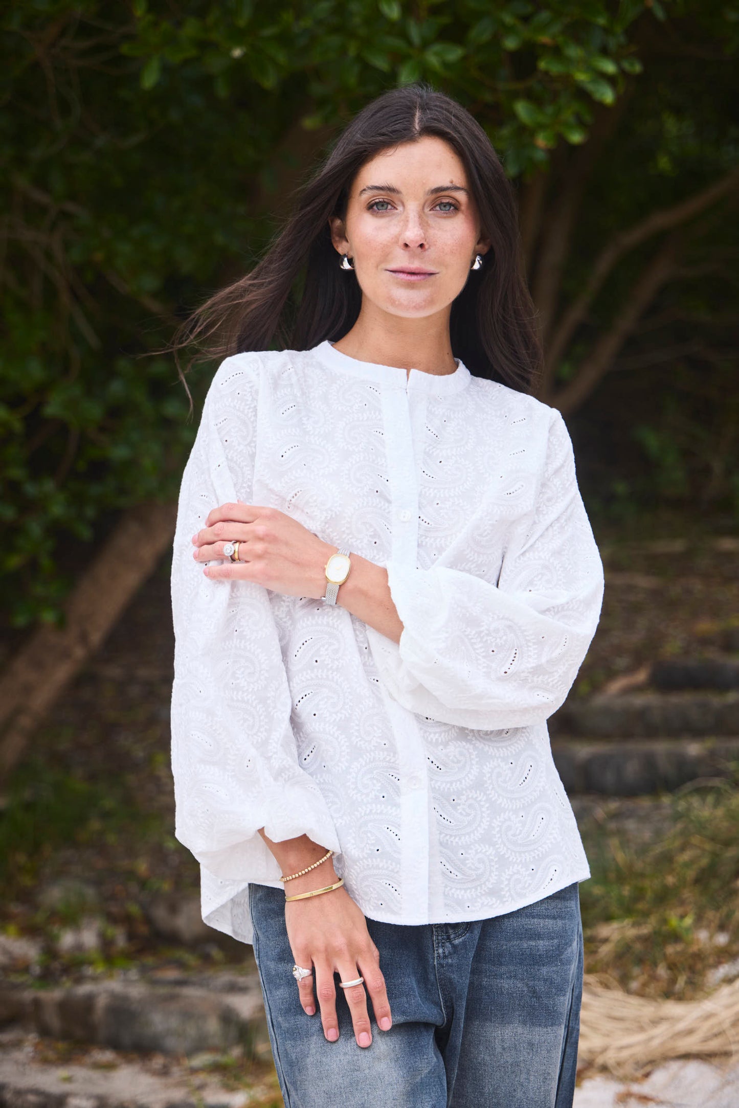 Blusa Camille Blanco