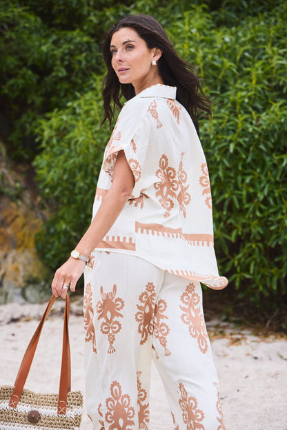 Conjunto Nur Crudo Café