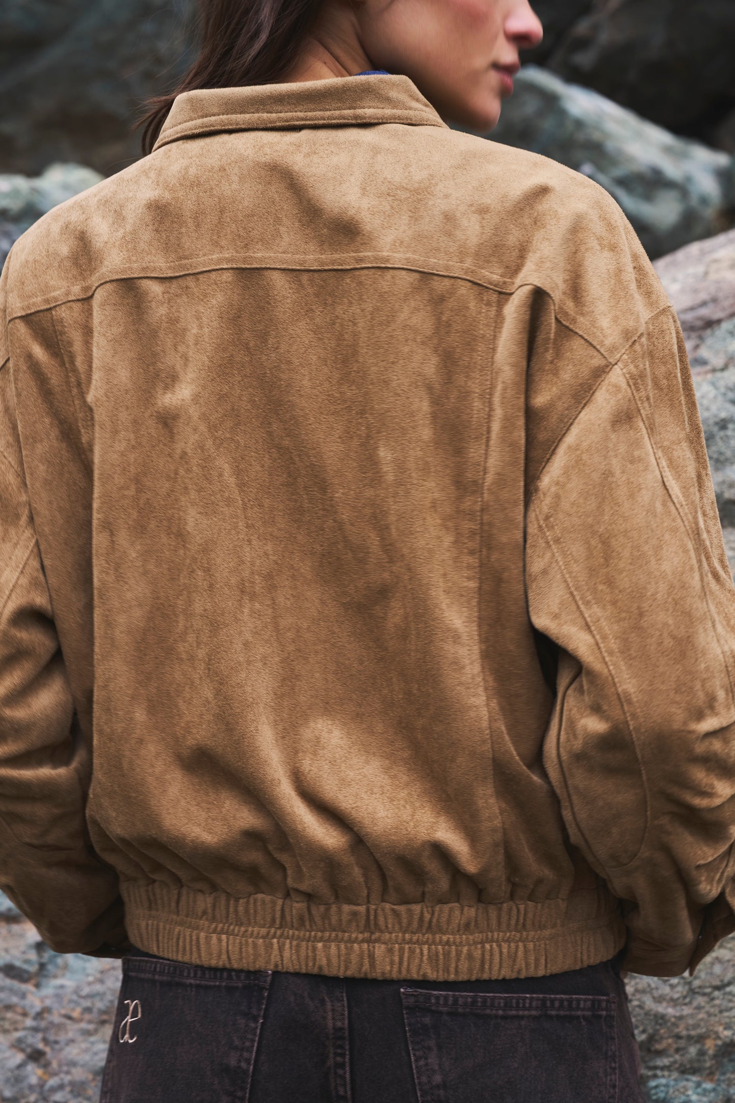 Jacket Folk Camel