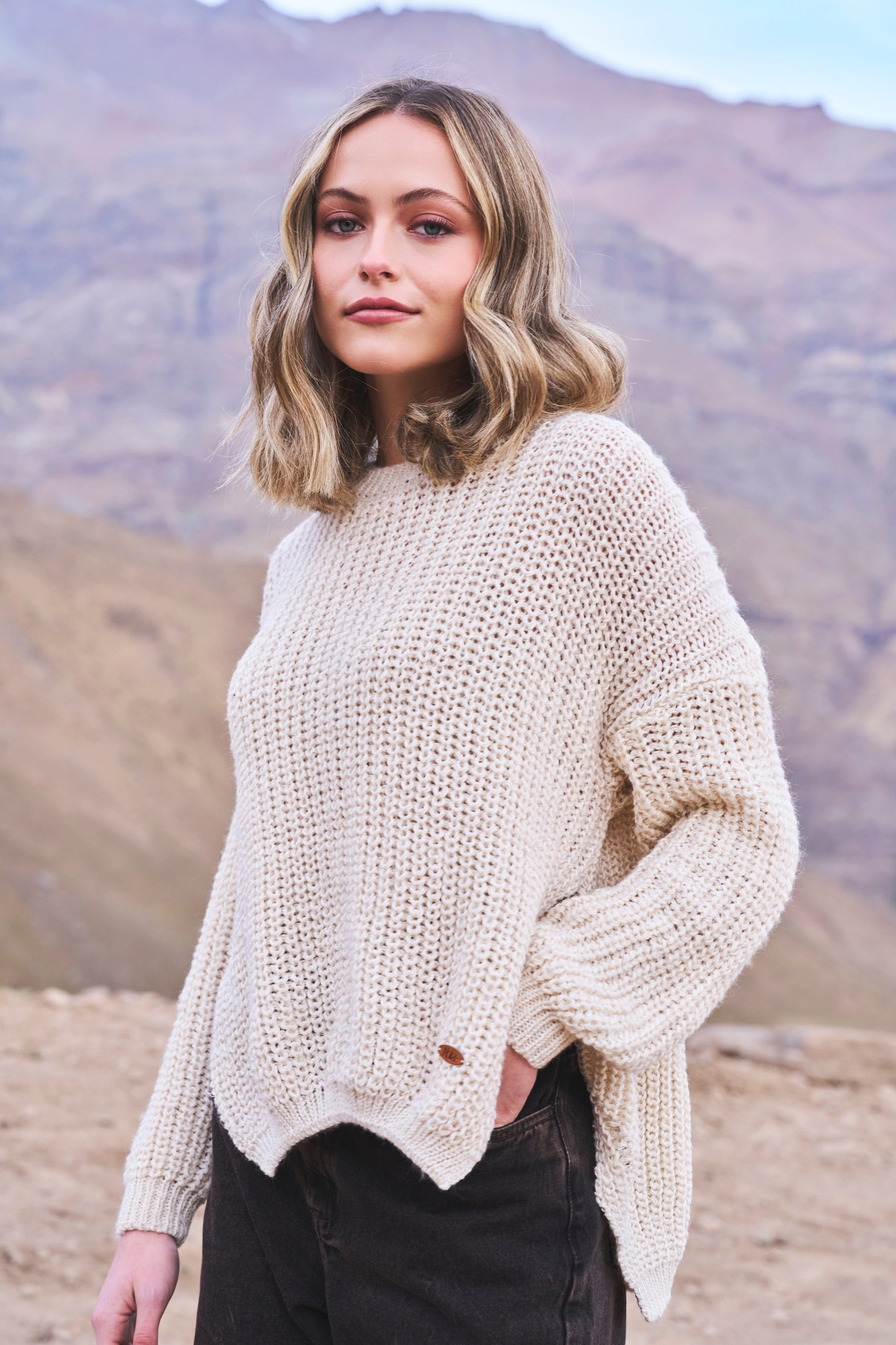 Sweater Mila Crudo