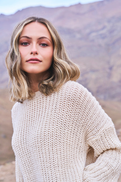 Sweater Mila Crudo