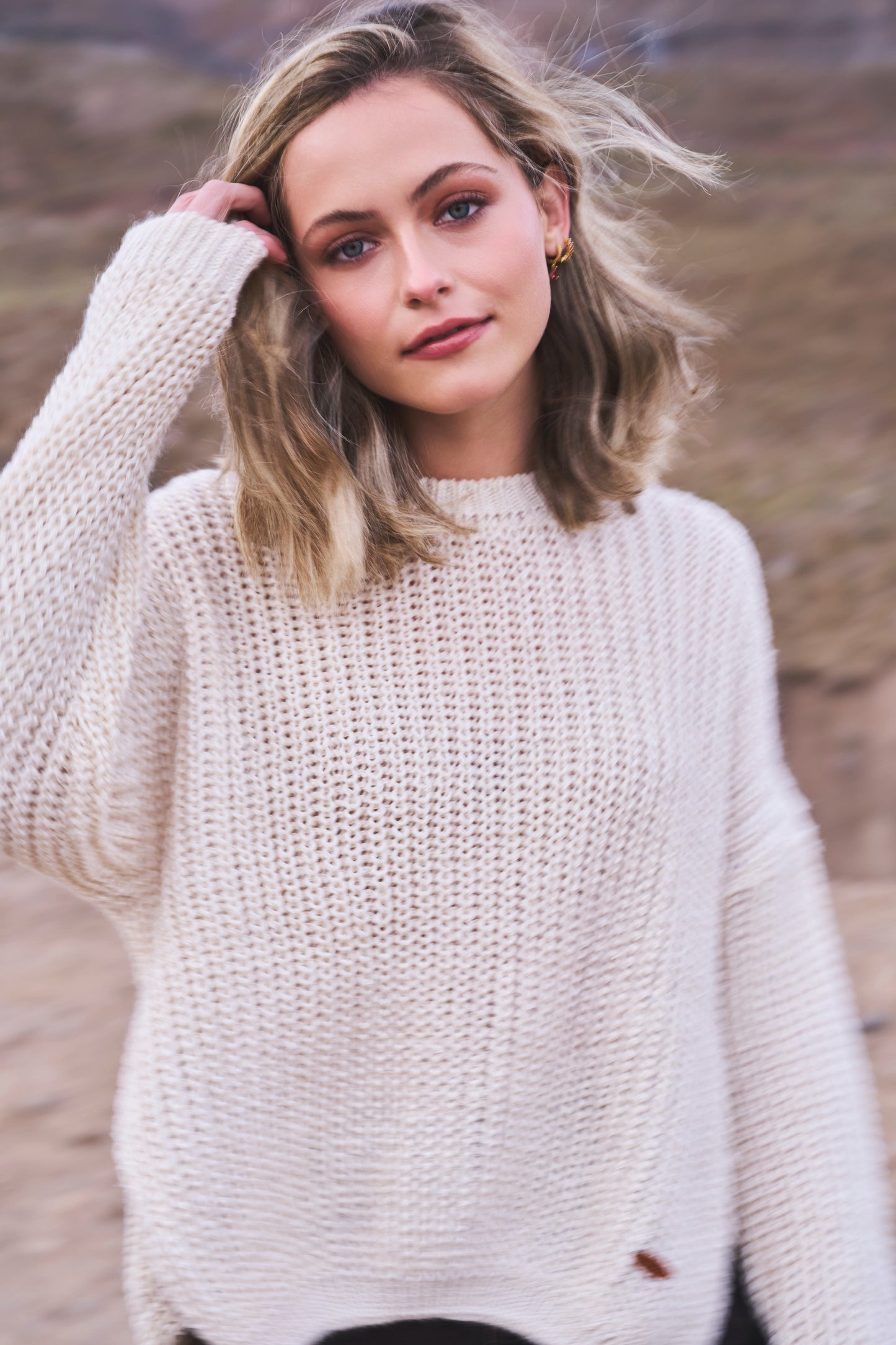Sweater Mila Crudo