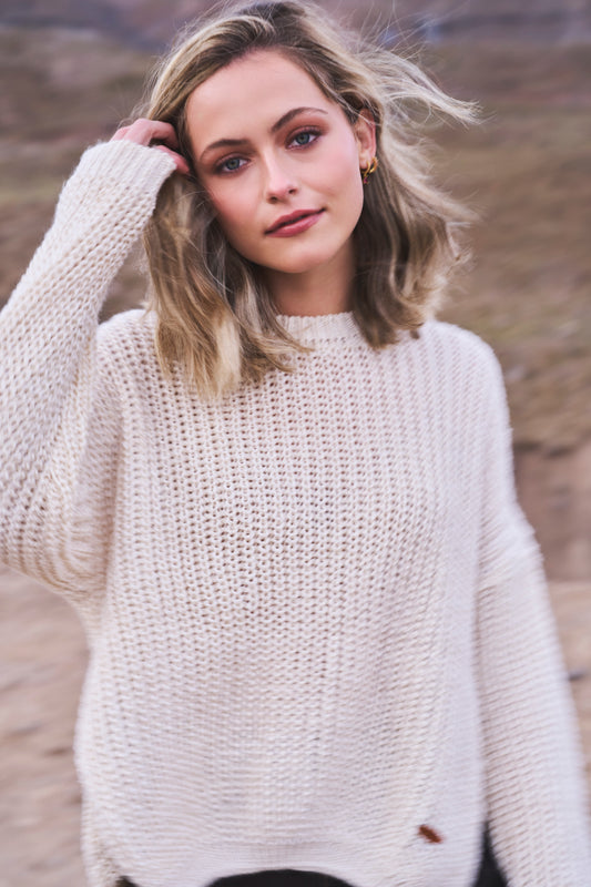 Sweater Mila Crudo