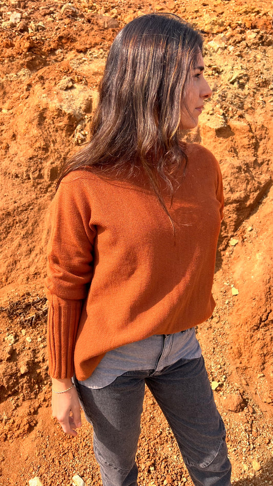 Sweater Mia Terracota