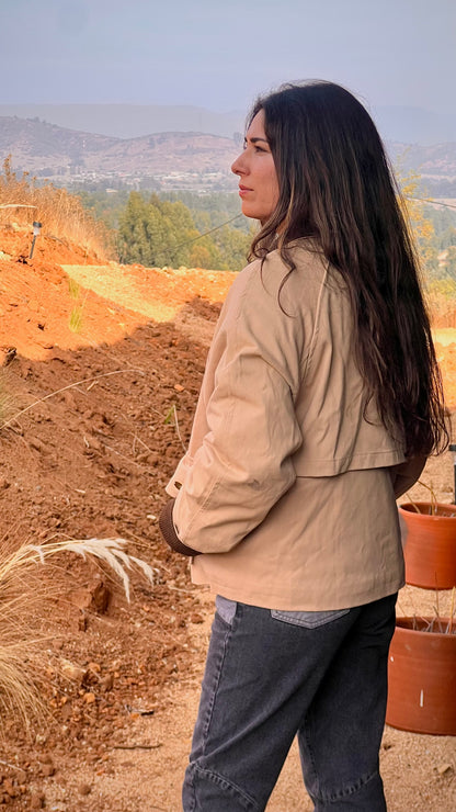 Jacket Dominga Beige