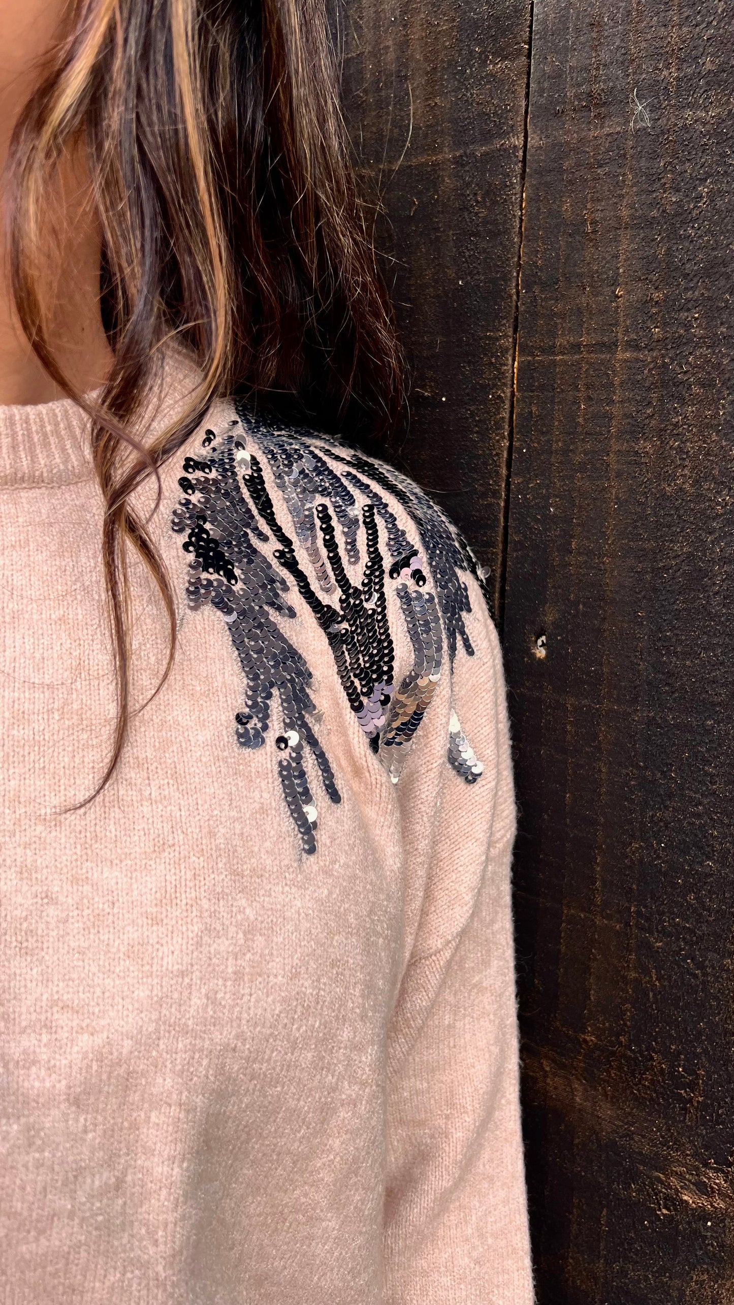 Sweater Destello Beige