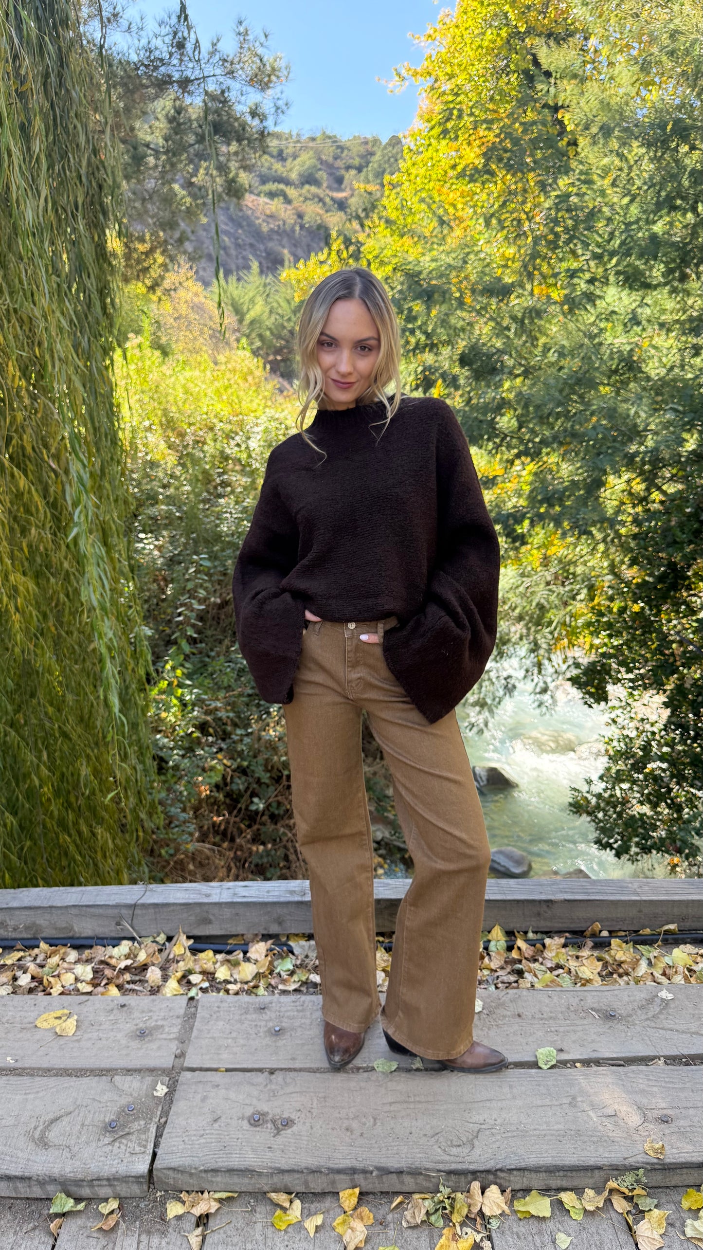 Sweater Maite Marrón