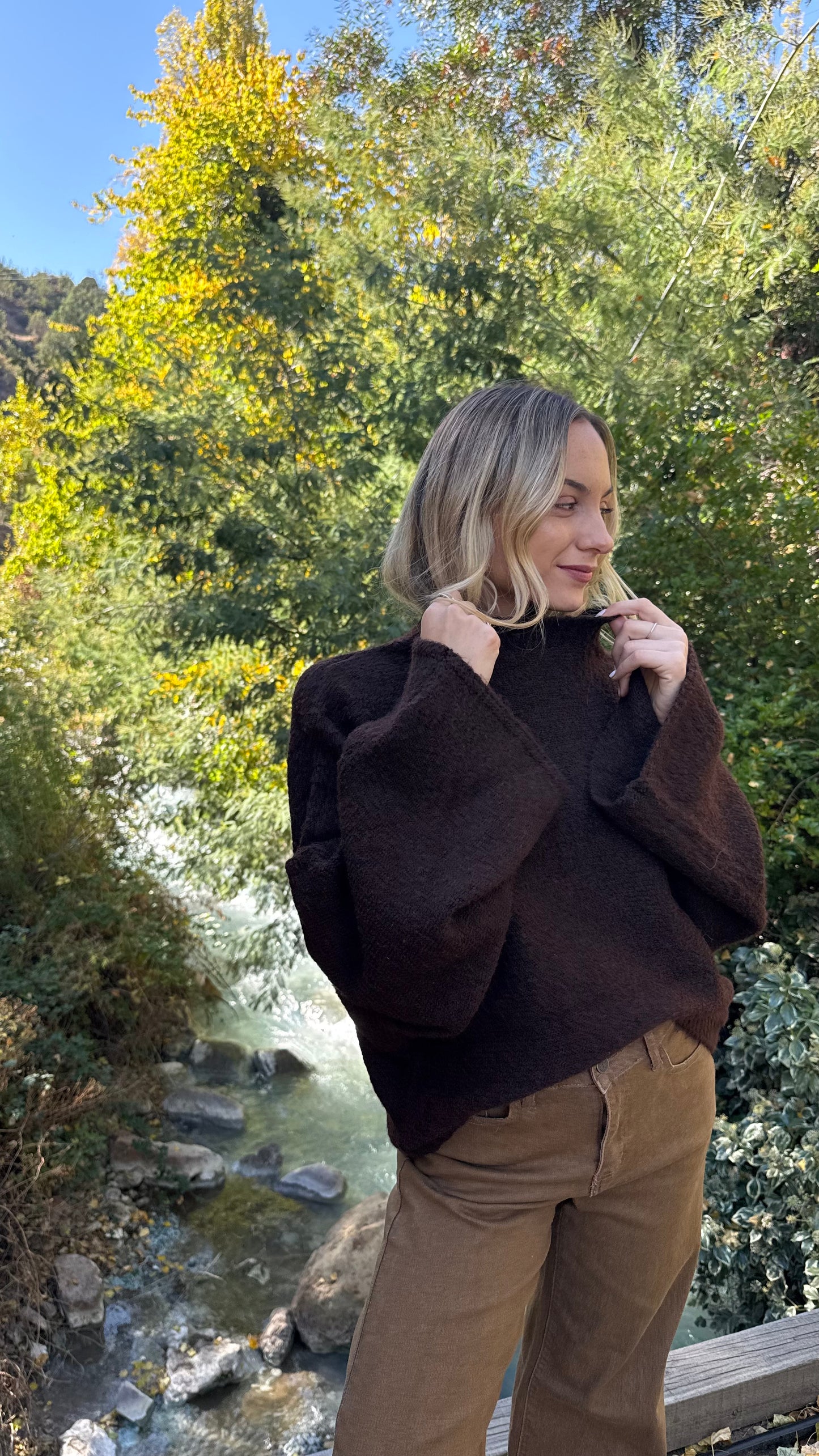 Sweater Maite Marrón
