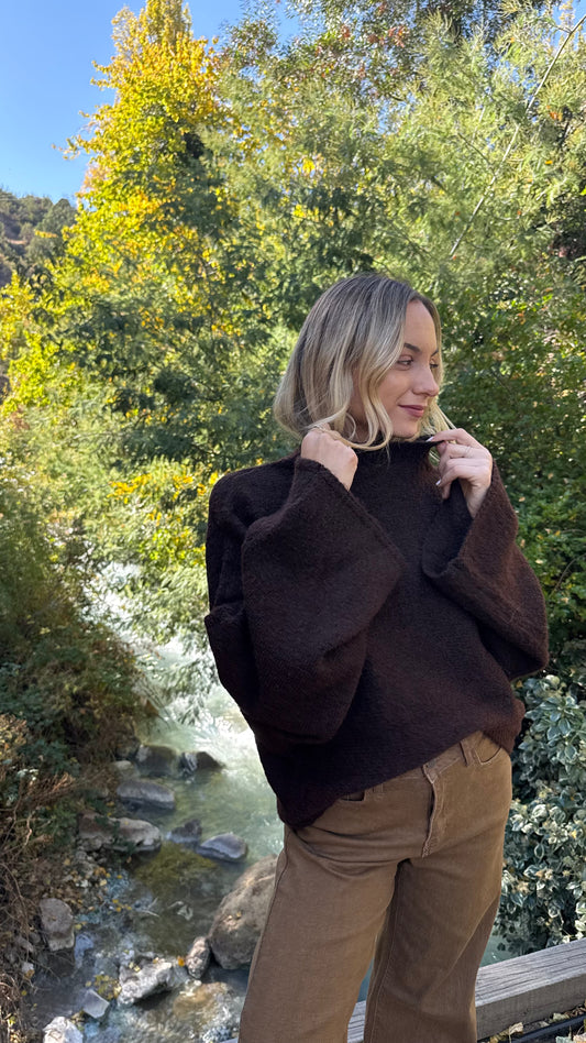 Sweater Maite Marrón