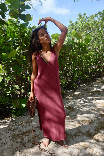 Vestido Zahra Burdeo