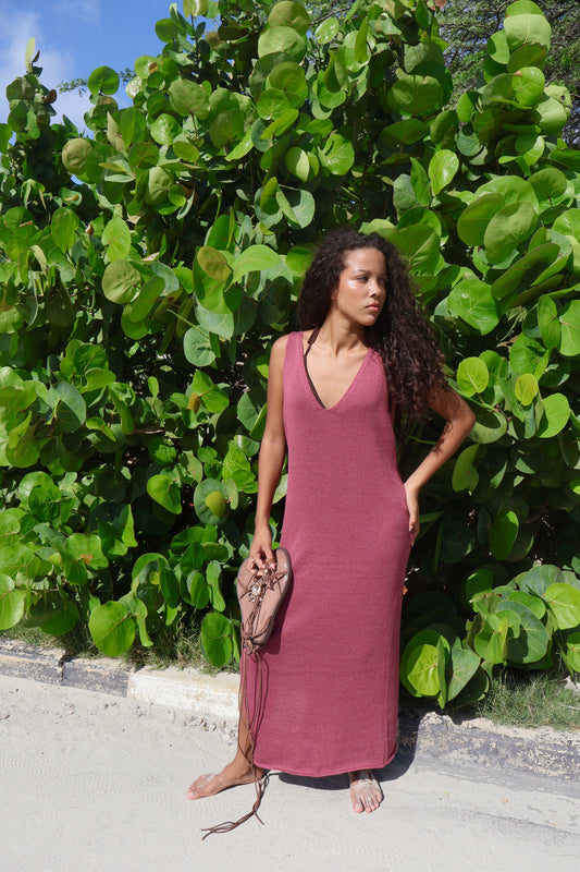 Vestido Zahra Burdeo