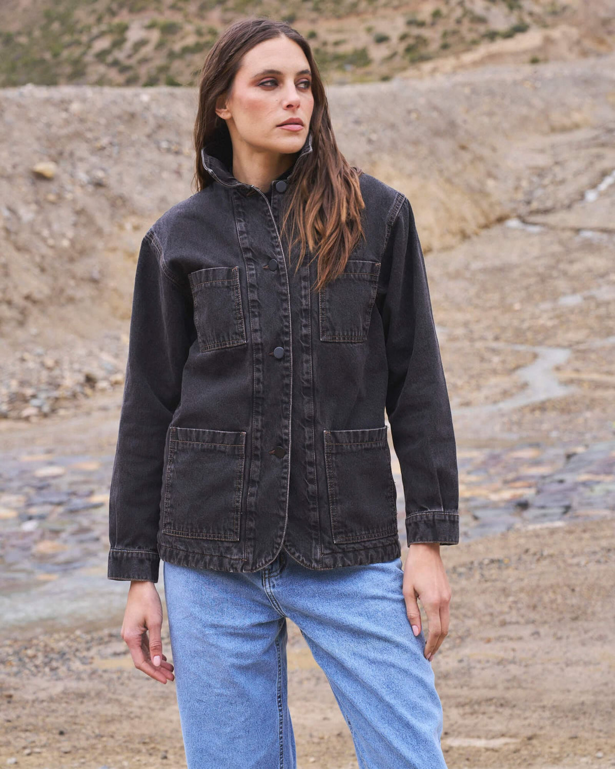 Chaqueta Roy Negro